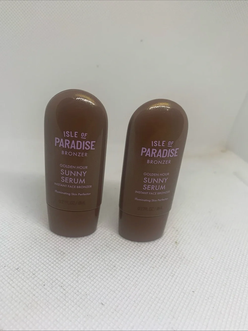 Isle of Paradise Sunny Serum Face Bronzer Duo - Travel Size New